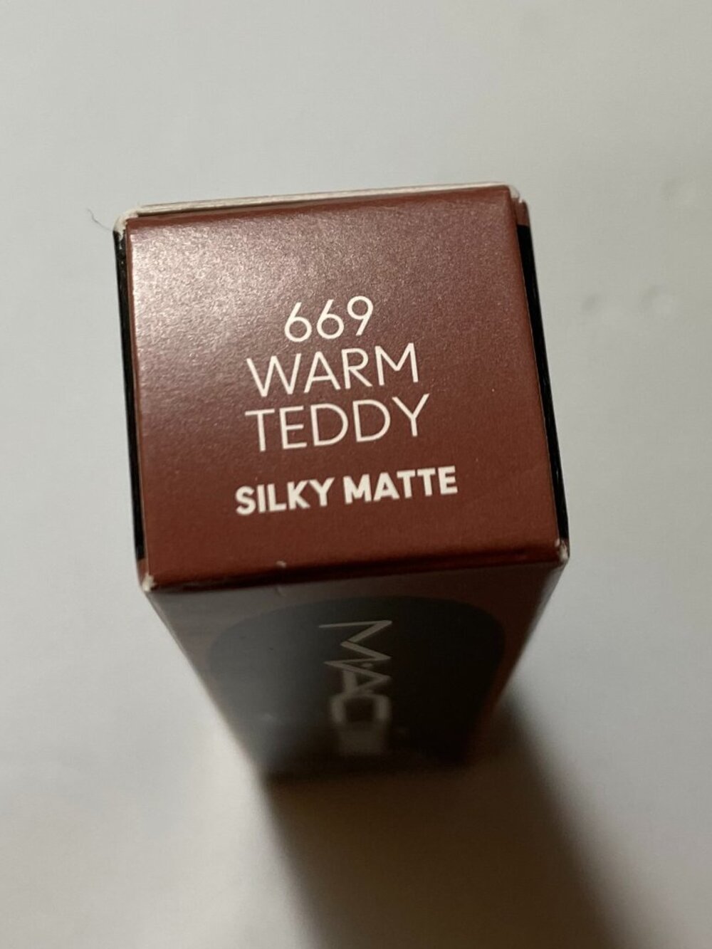 MAC MACximal 669 Warm Teddy Silky Matte Lipstick 0.12 oz NIB New in Box - Picture 2 of 4